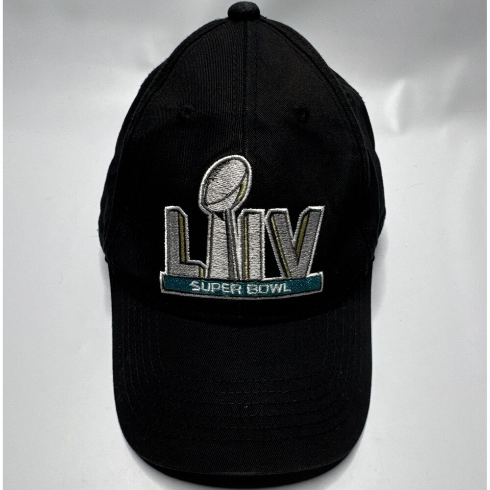 Super Bowl LIV Caesars Rewards Black Adjustable Cap Hat NFL Football